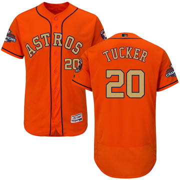 Preston Tucker Houston Astros white jersey