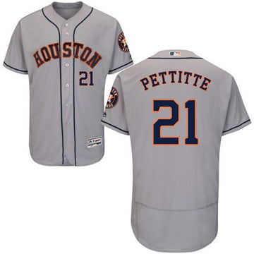 Andy Pettitte Houston Astros gray jersey