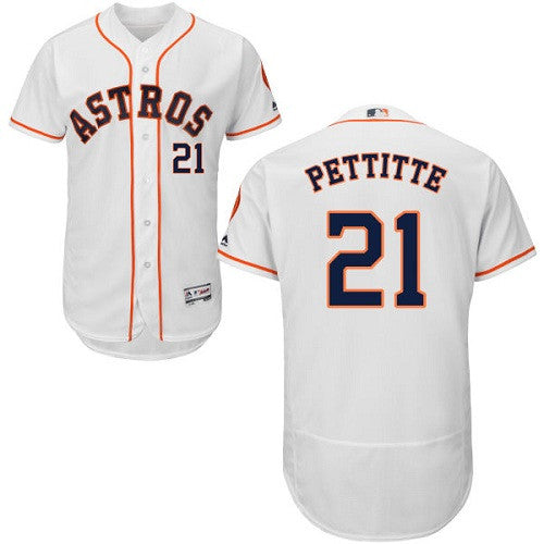Andy Pettitte Houston Astros white jersey
