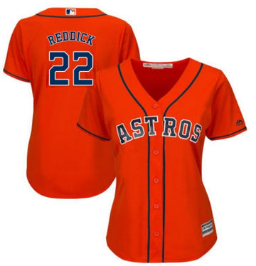 Josh Reddick Houston Astros orange jersey