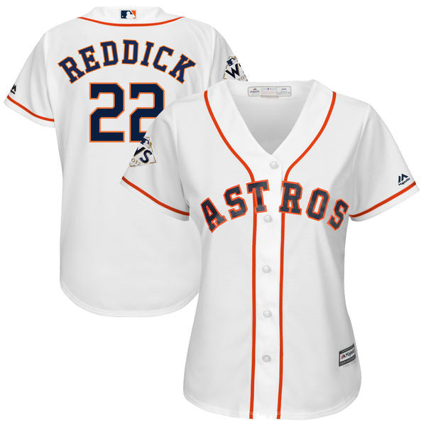 Josh Reddick Houston Astros white jersey