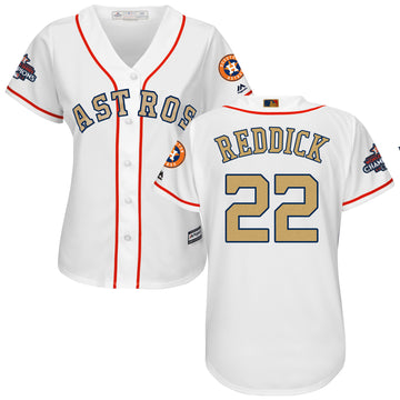 Josh Reddick Houston Astros white jersey
