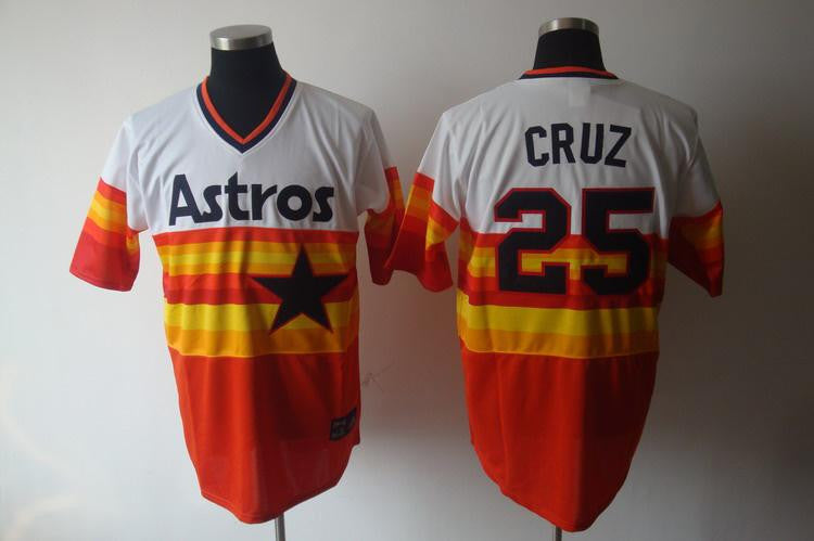 Cruz Houston Astros orange jersey