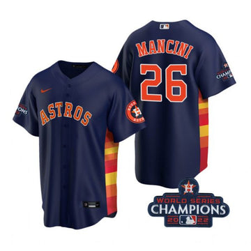 Trey Mancini Houston Astros navy jersey