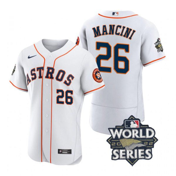 Trey Mancini Houston Astros white jersey