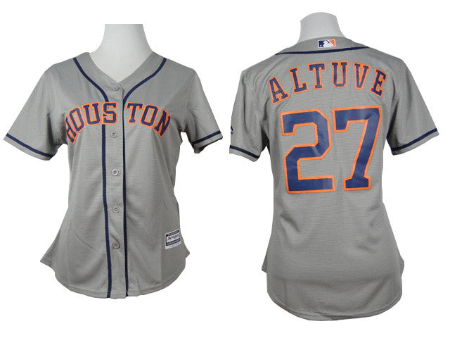 Altuve Houston Astros grey jersey