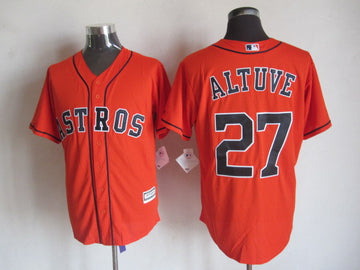 Altuve Houston Astros orange jersey