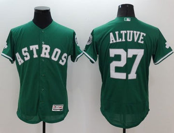 Jose Altuve Houston Astros green Authentic jersey