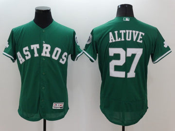 Jose Altuve Houston Astros green jersey