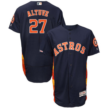 Jose Altuve Houston Astros navy jersey