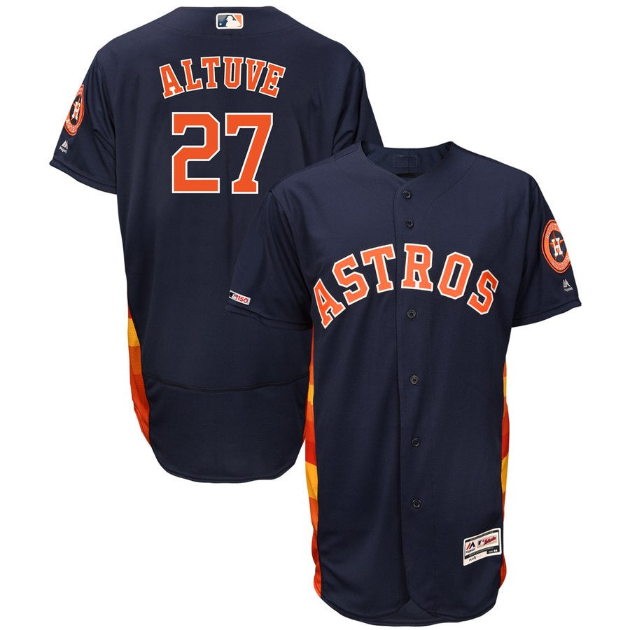 Jose Altuve Houston Astros navy jersey