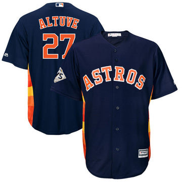 Jose Altuve Houston Astros navy jersey