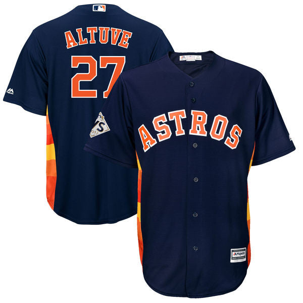 Jose Altuve Houston Astros navy jersey