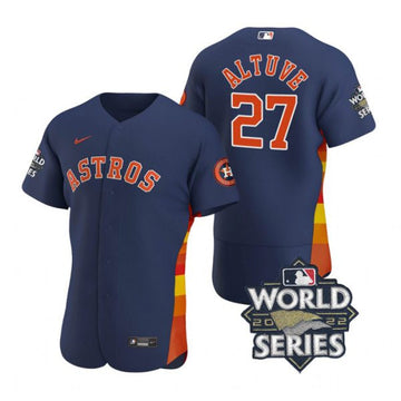 Jose Altuve Houston Astros navy jersey