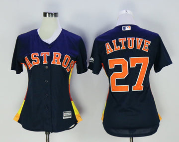 Jose Altuve Houston Astros navy jersey