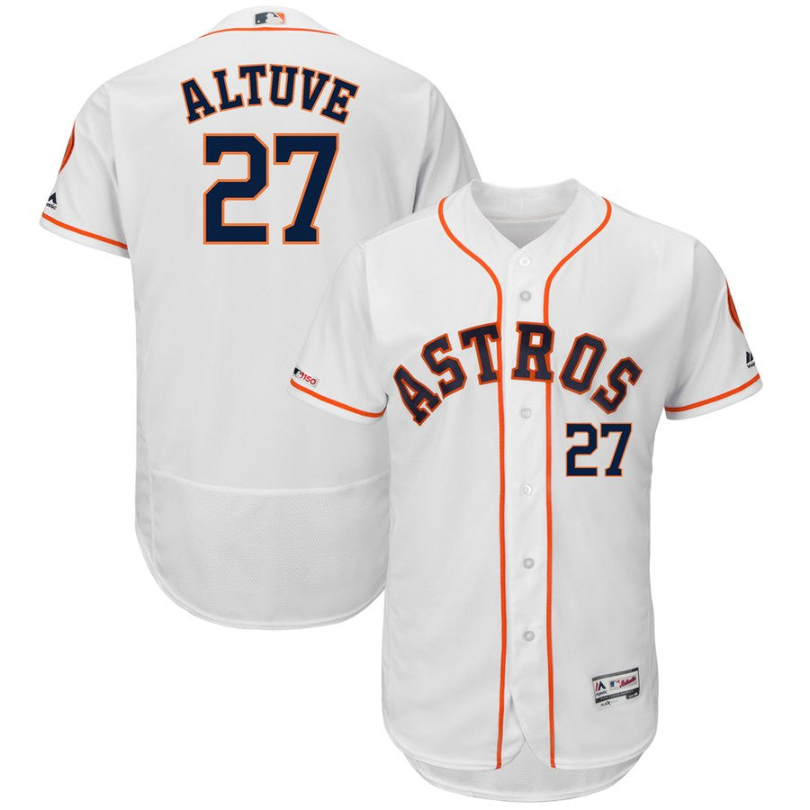 Jose Altuve Houston Astros white jersey