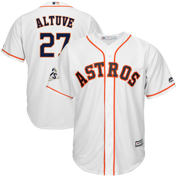 Jose Altuve Houston Astros white jersey