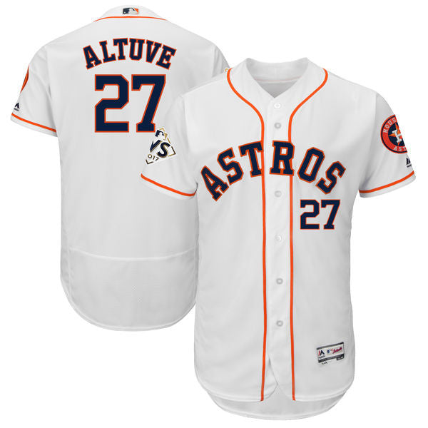 Jose Altuve Houston Astros white jersey
