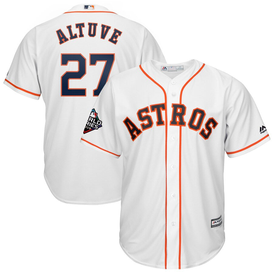 Jose Altuve Houston Astros white jersey