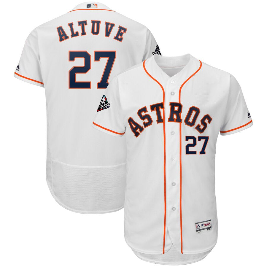 Jose Altuve Houston Astros white jersey