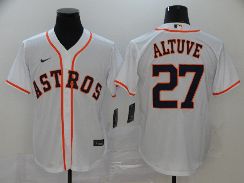 Jose Altuve Houston Astros white jersey