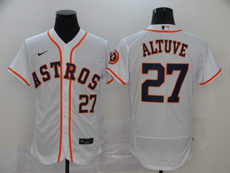 Jose Altuve Houston Astros white jersey