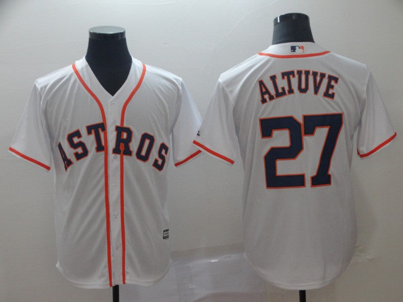 Jose Altuve Houston Astros white jersey