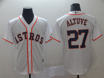Jose Altuve Houston Astros white jersey