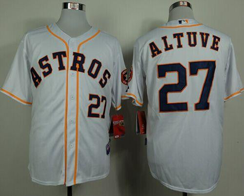 Jose Altuve Houston Astros white jersey
