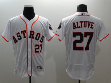 Jose Altuve Houston Astros white jersey