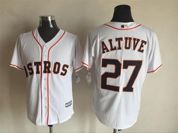 Jose Altuve Houston Astros white jersey
