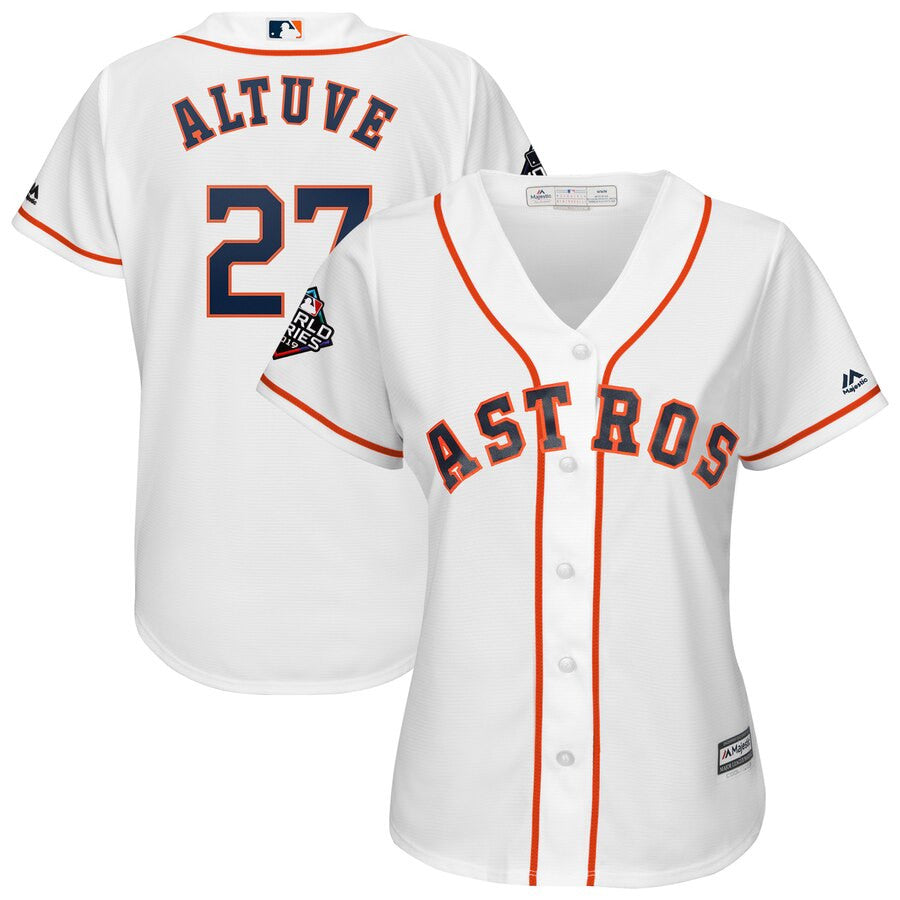 Jose Altuve Houston Astros white jersey