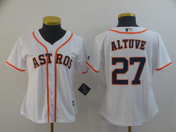 Jose Altuve Houston Astros white jersey