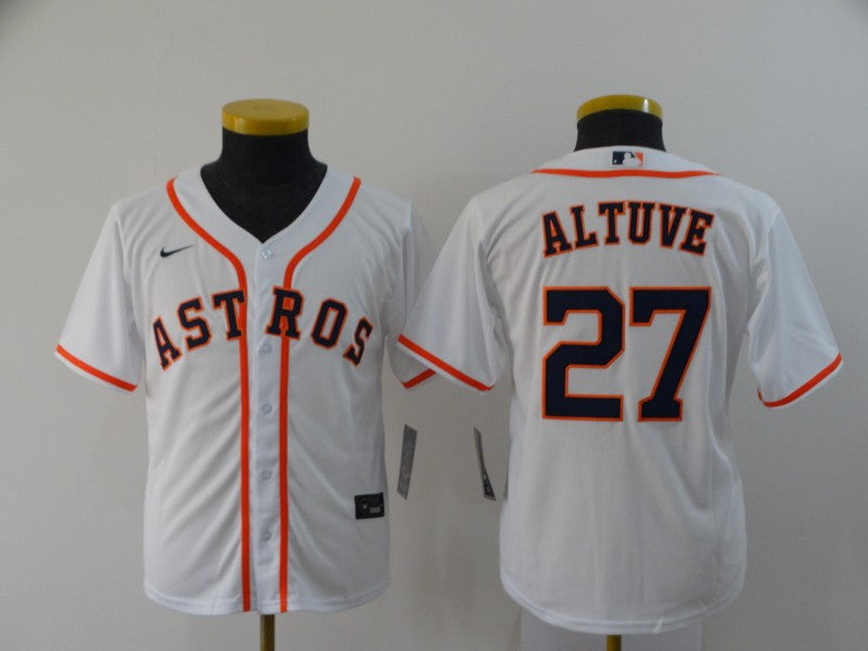 Jose Altuve Houston Astros white jersey