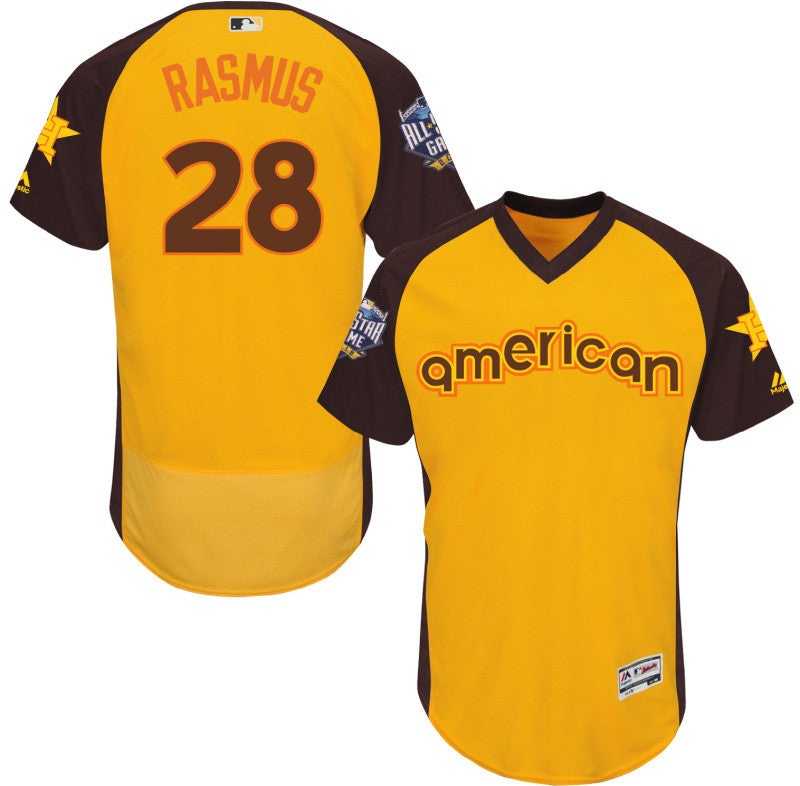 Colby Rasmus Houston Astros yellow All-Star jersey