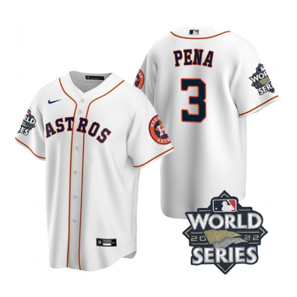 Jeremy Pena Houston Astros white jersey