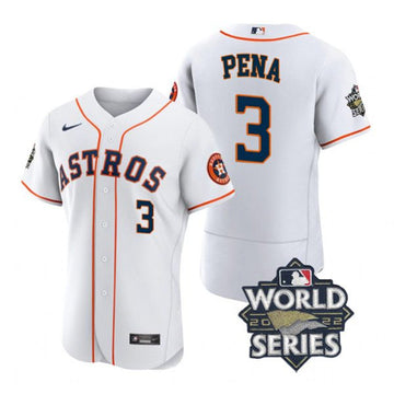 Jeremy Pena Houston Astros white jersey