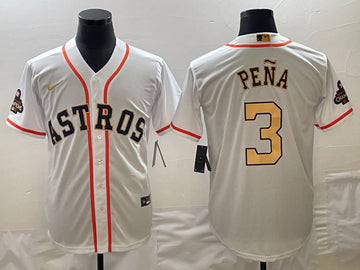 Jeremy Pena Houston Astros white jersey