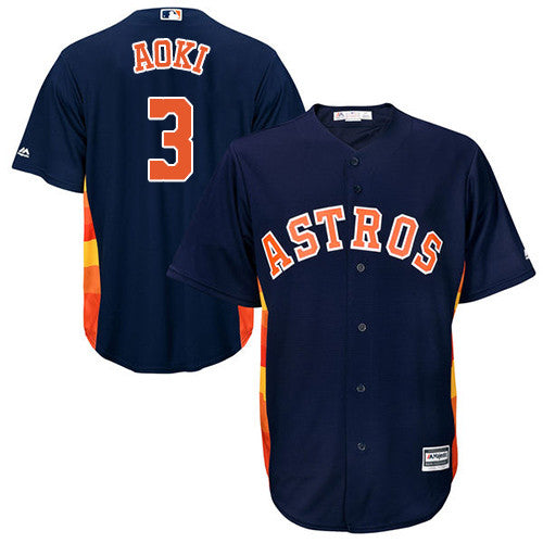 Norichika Aoki Houston Astros navy jersey