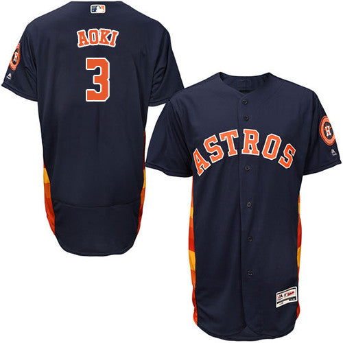 Norichika Aoki Houston Astros navy jersey
