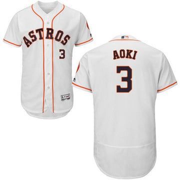 Norichika Aoki Houston Astros white jersey