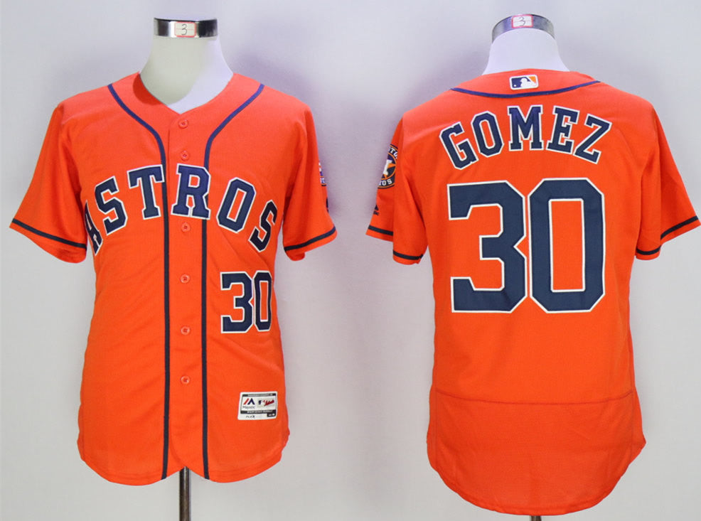 Carlos Gomez Houston Astros orange jersey