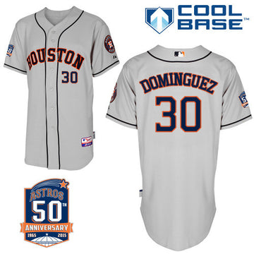 Dominguez Houston Astros grey jersey