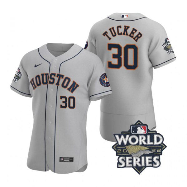 Kyle Tucker Houston Astros gray jersey