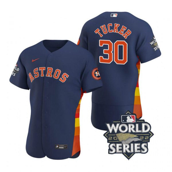 Kyle Tucker Houston Astros navy jersey