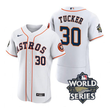 Kyle Tucker Houston Astros white jersey