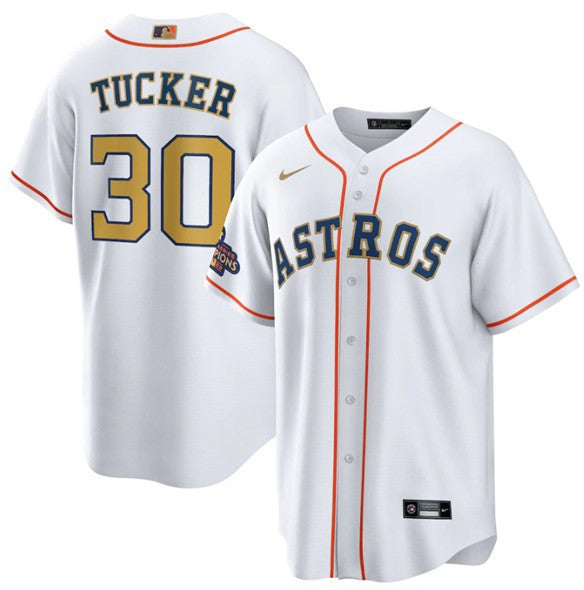 Kyle Tucker Houston Astros white jersey
