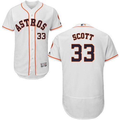 Mike Scott Houston Astros white jersey