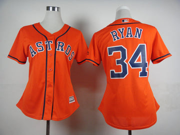 Ryan Houston Astros orange jersey