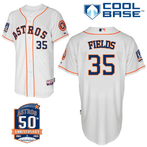 Fields Houston Astros white jersey